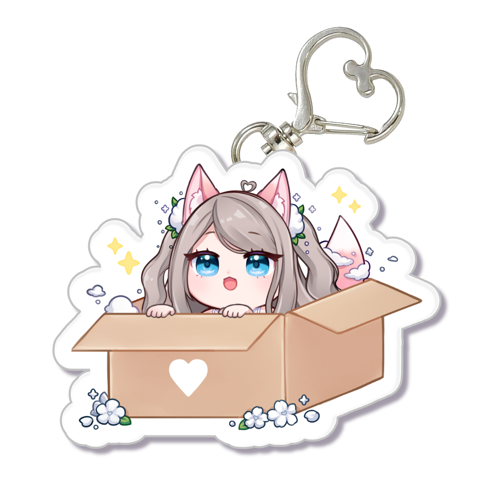Lifoxcious Box Keychain