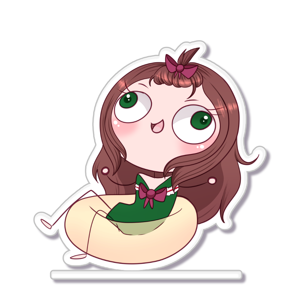 MimiMaid acrylic standee