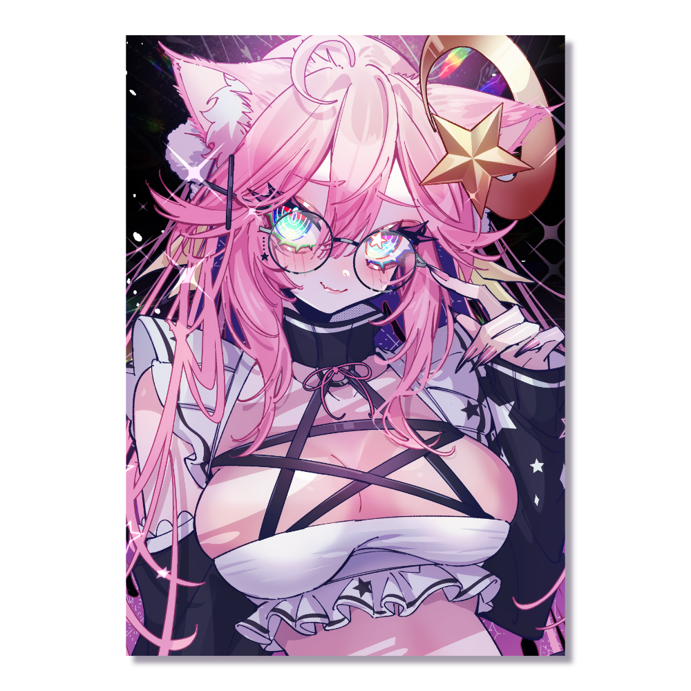 LullyNya Maid Postcard