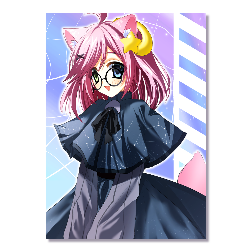 LullyNya Shojo Postcard