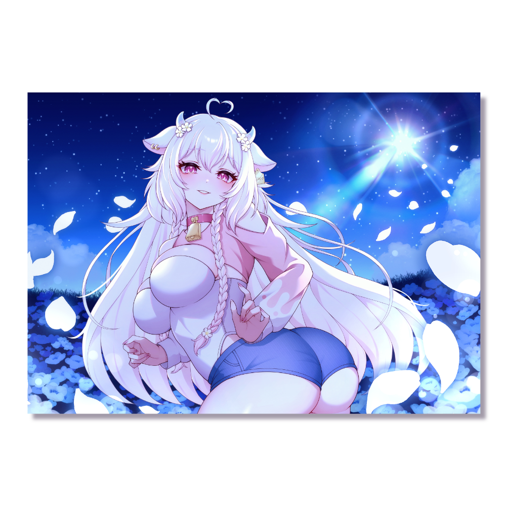 Ayvoli Night Garden A4 Poster