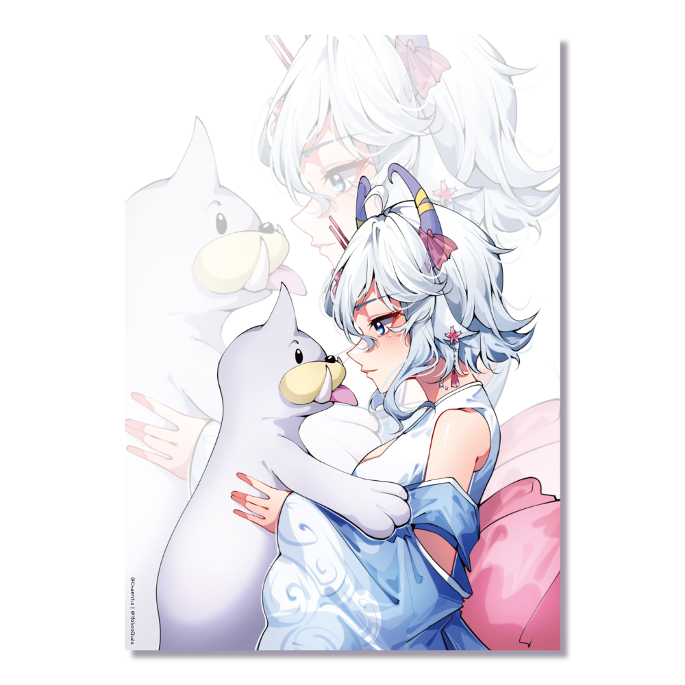 Jayu Bubbles Postcard