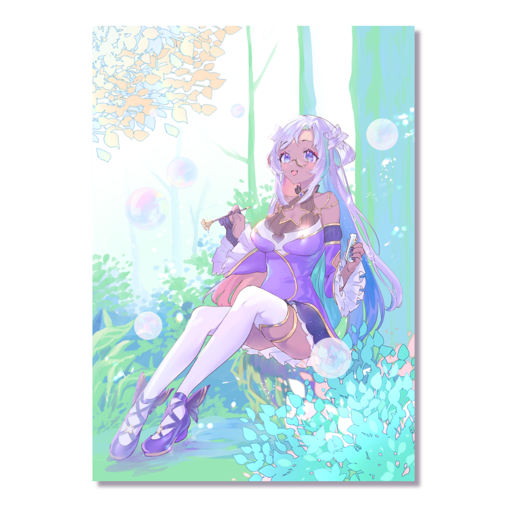 Jayu Bubbles Postcard