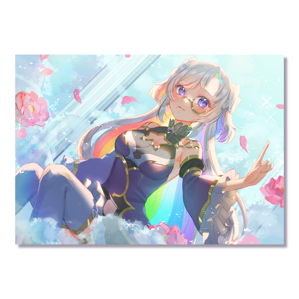 Jayu in cloudsn A3 Poster