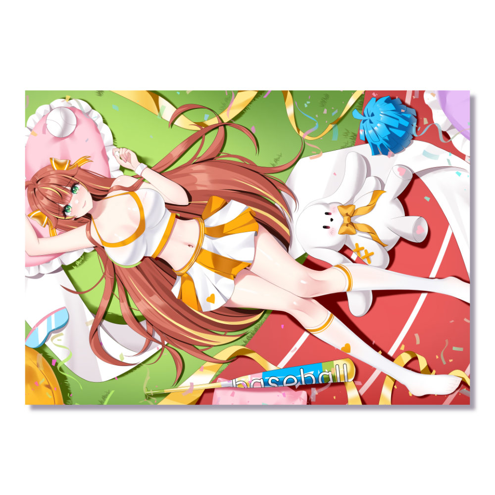 Blossoms of Eternity Aihara Baseball Poster A3