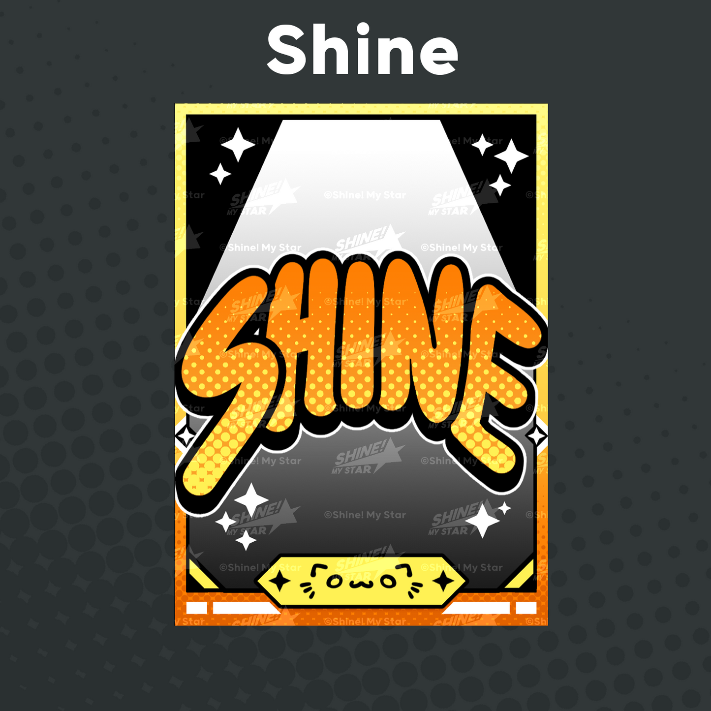 Shine! My Star | Shine (Energiekarten) 10er Set | Trading Card Game
