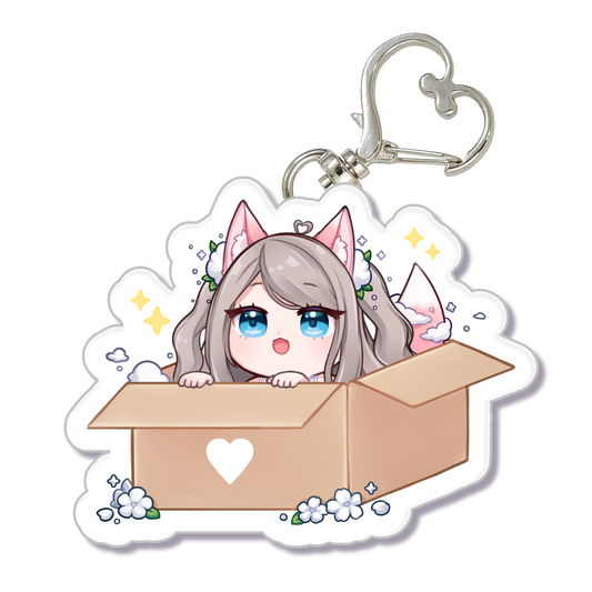 Lifoxcious Box Keychain