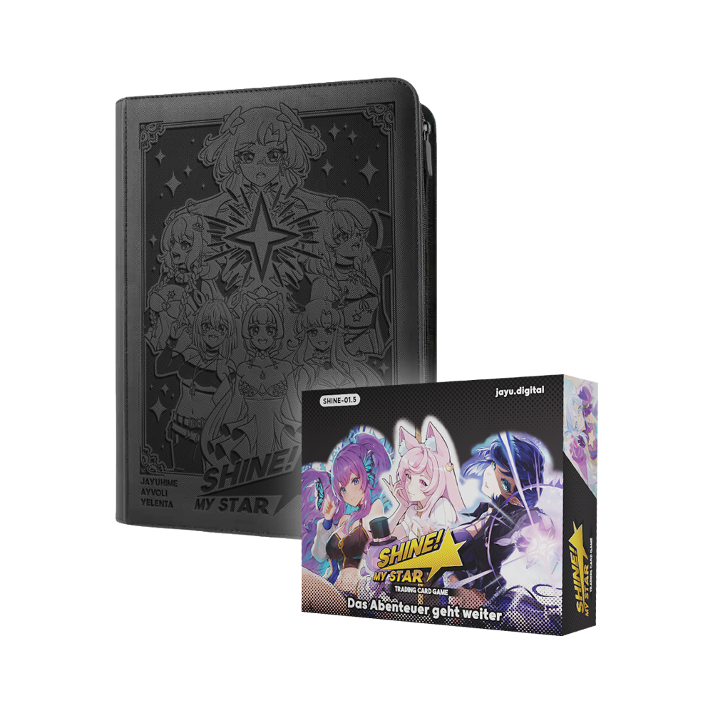 [VORBESTELLUNG] Shine! My Star | SHINE-01.5 - Binder & Display - Bundle | Trading Card Game