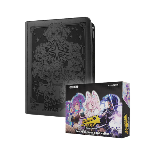 [VORBESTELLUNG] Shine! My Star | SHINE-01.5 - Binder & Display - Bundle | Trading Card Game