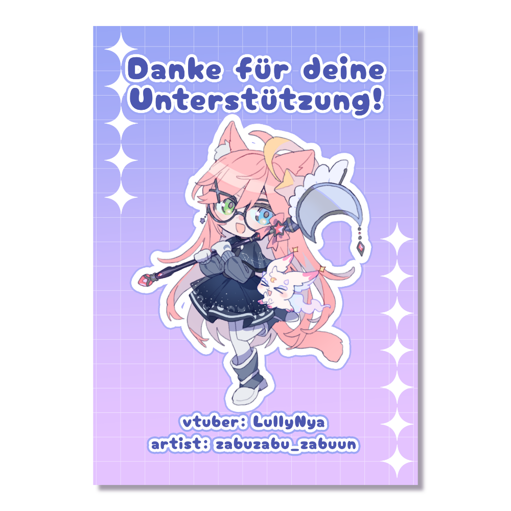 LullyNya Dreamy Postcard