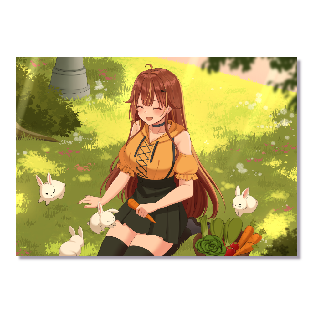 Blossoms of Eternity Aihara Bunny Date Postkarte