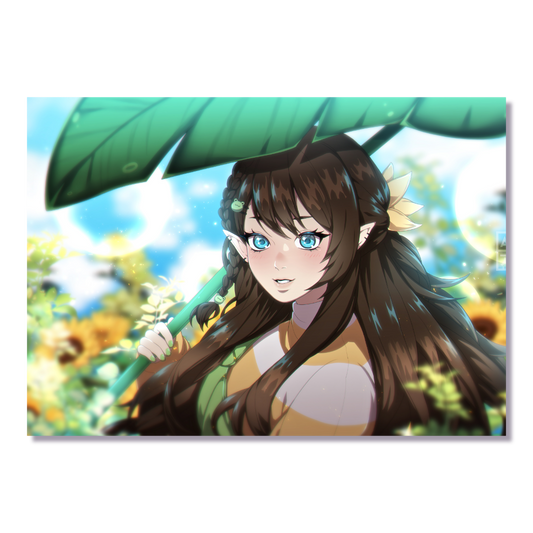 Nuggy Leaf A3 Poster