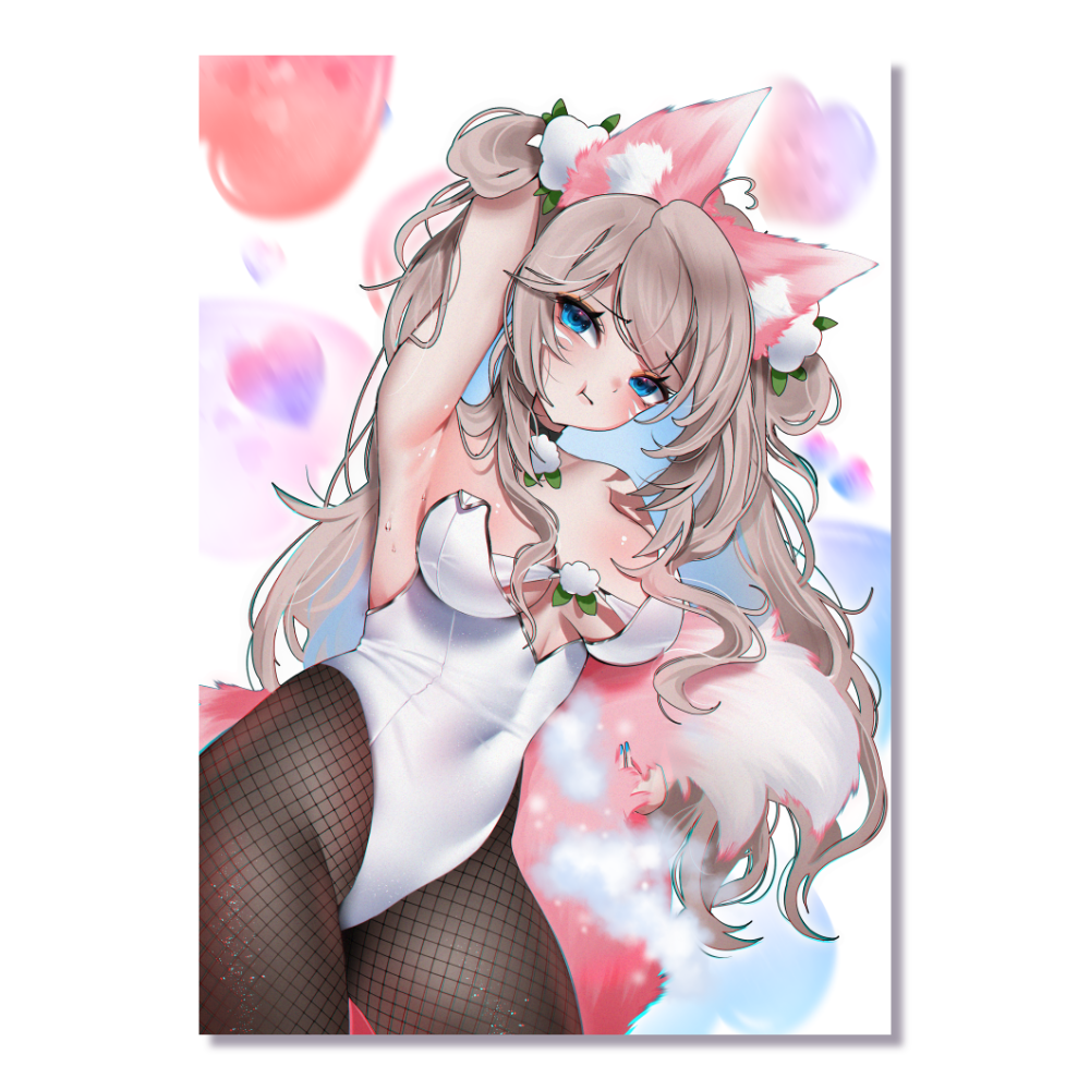 Lifoxcious bunnysuit A3 Poster