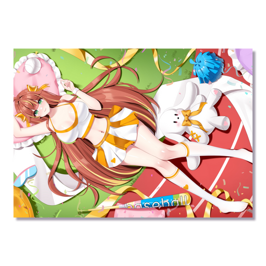 Blossoms of Eternity Aihara Baseball Poster A3