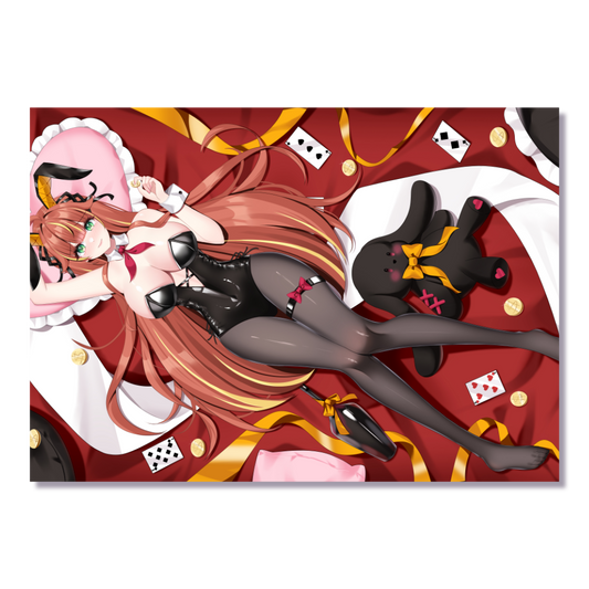 Blossoms of Eternity Aihara Bunny Poster A4