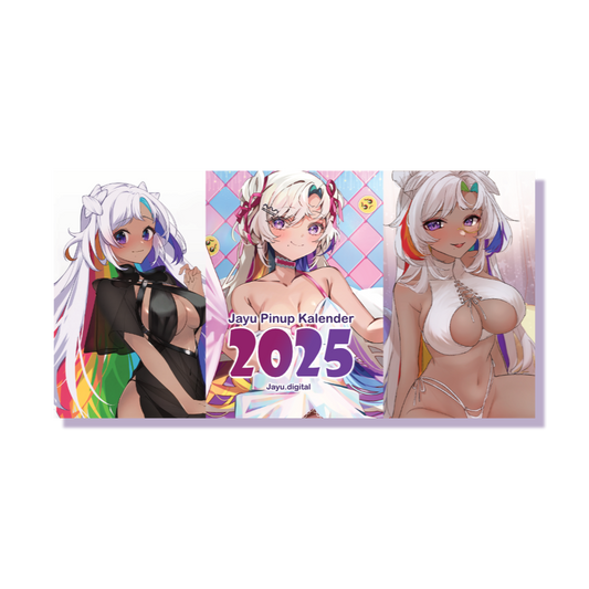 Jayu Pinup Kalender 2025 - Tischkalender
